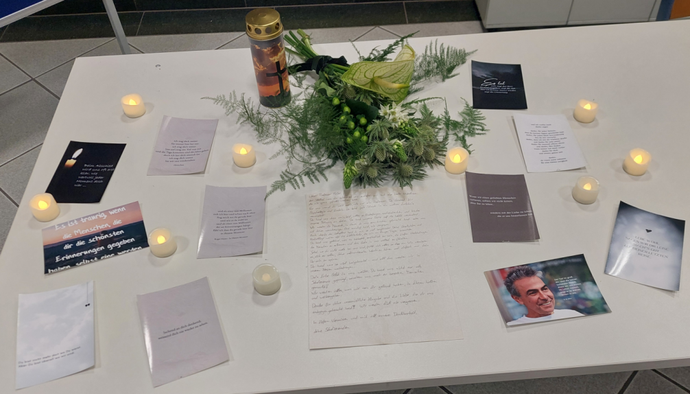 Gedenktisch Martin Maier