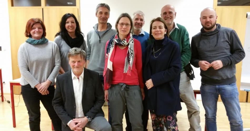 Ein neunköpfiger Direktor! (Foto: Streicher)