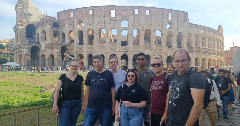 Rom vor dem Kolosseum