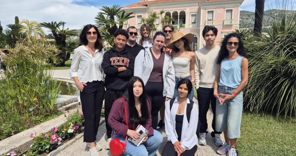 Vor der Villa Ephrussi de Rothschild